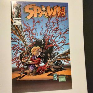 SPAWN #29 (MARCH 1995) "Father!"  By Todd McFarlane. Child abuse story IMAGE